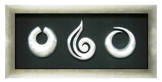 MS025 Wall Décor objet d art box framed object with glass